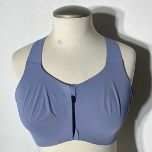 Knix Periwinkle Catalyst Front Zip Sports Bra 3 36A/34B/32C/30D